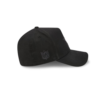 Dallas Cowboys Waxed Canvas Black 59FORTY A-Frame Fitted Hat