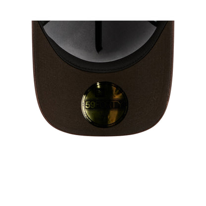 Chicago Bears Waxed Canvas Brown 59FORTY A-Frame Fitted Hat