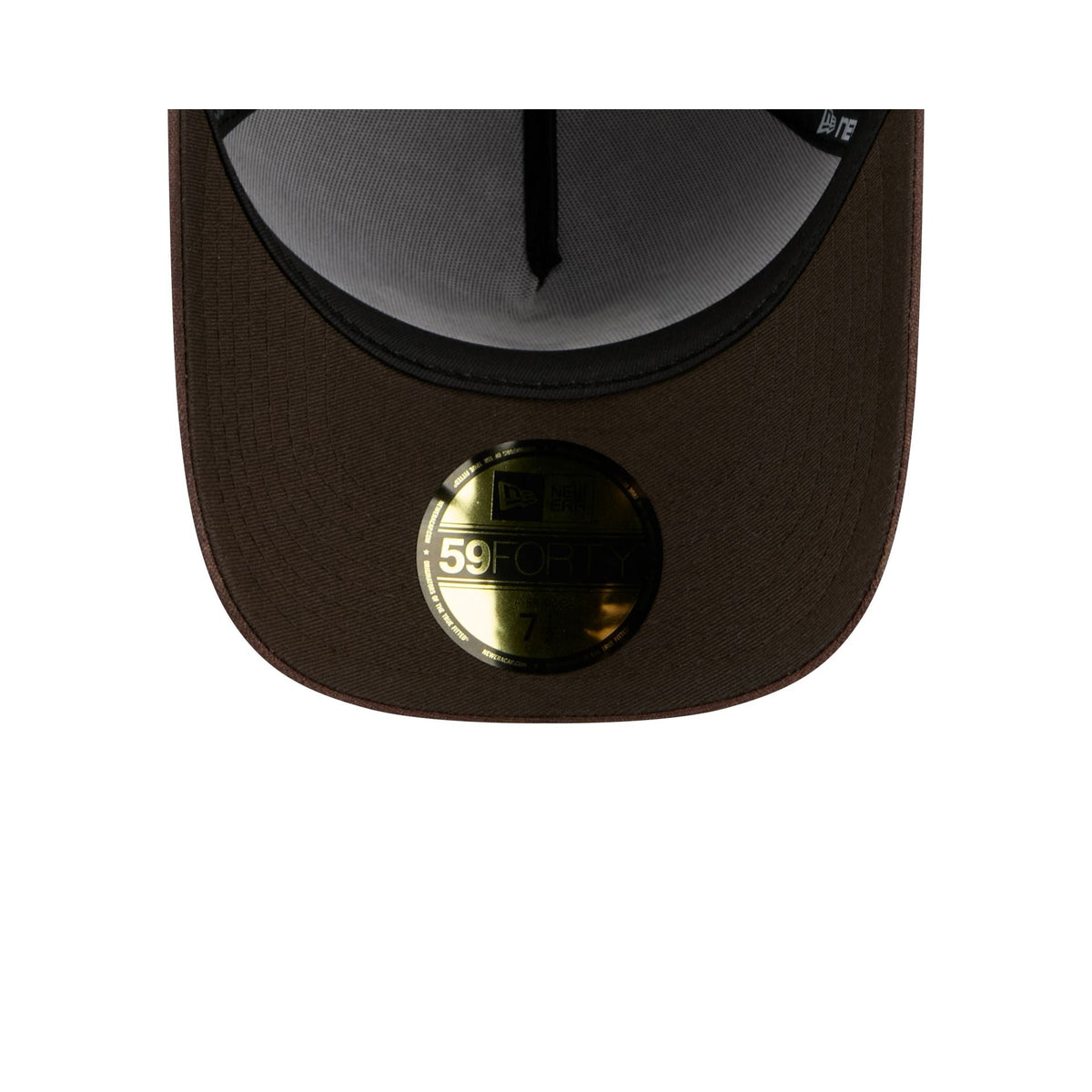 Miami Dolphins Waxed Canvas Brown 59FORTY A-Frame Fitted Hat