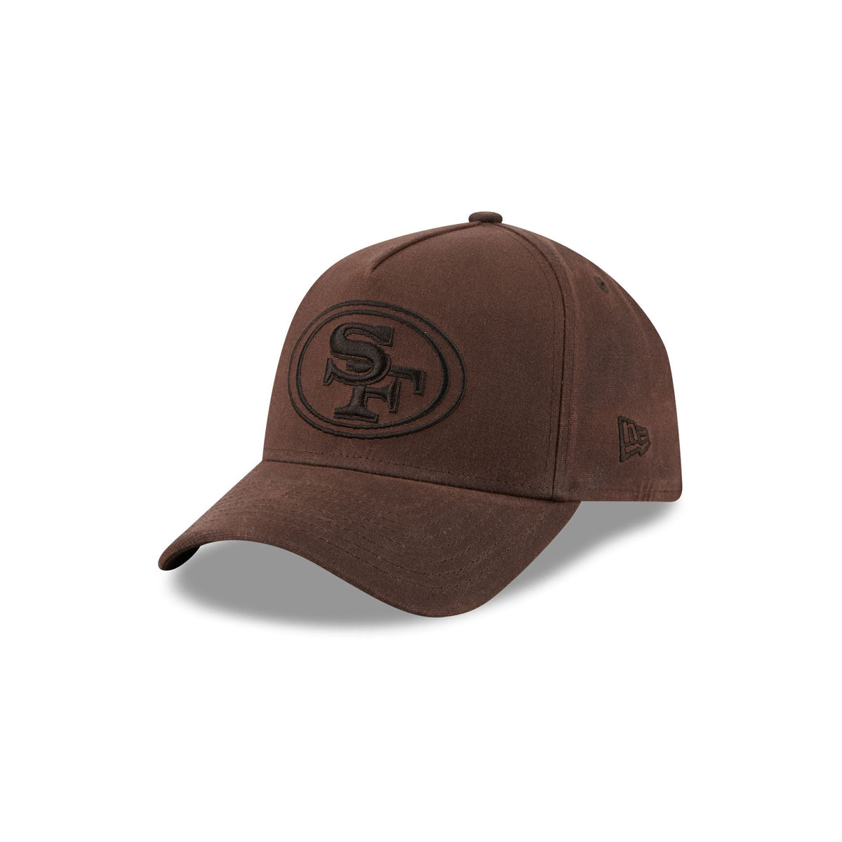San Francisco 49ers Waxed Canvas Brown 59FORTY A-Frame Fitted Hat