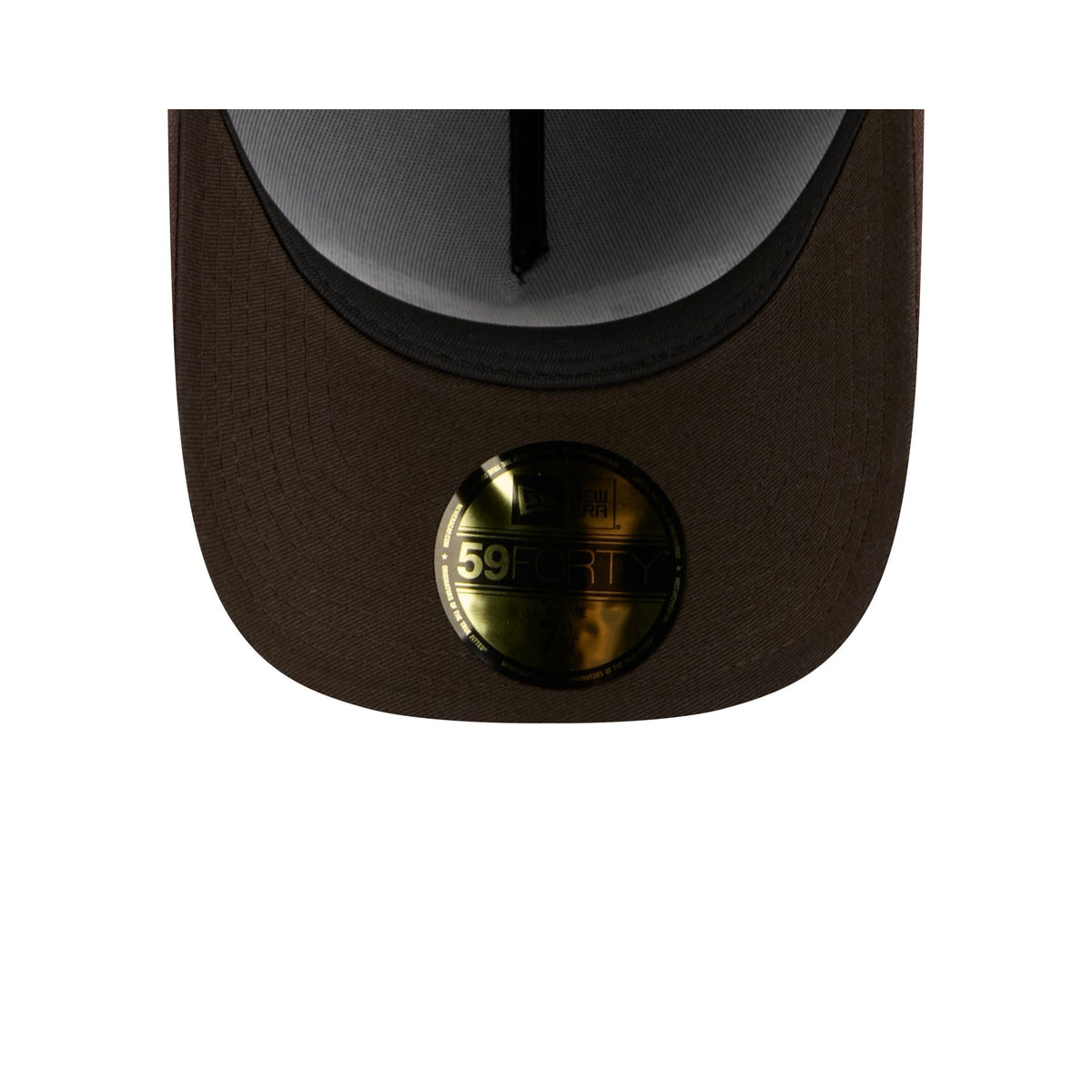 San Francisco 49ers Waxed Canvas Brown 59FORTY A-Frame Fitted Hat
