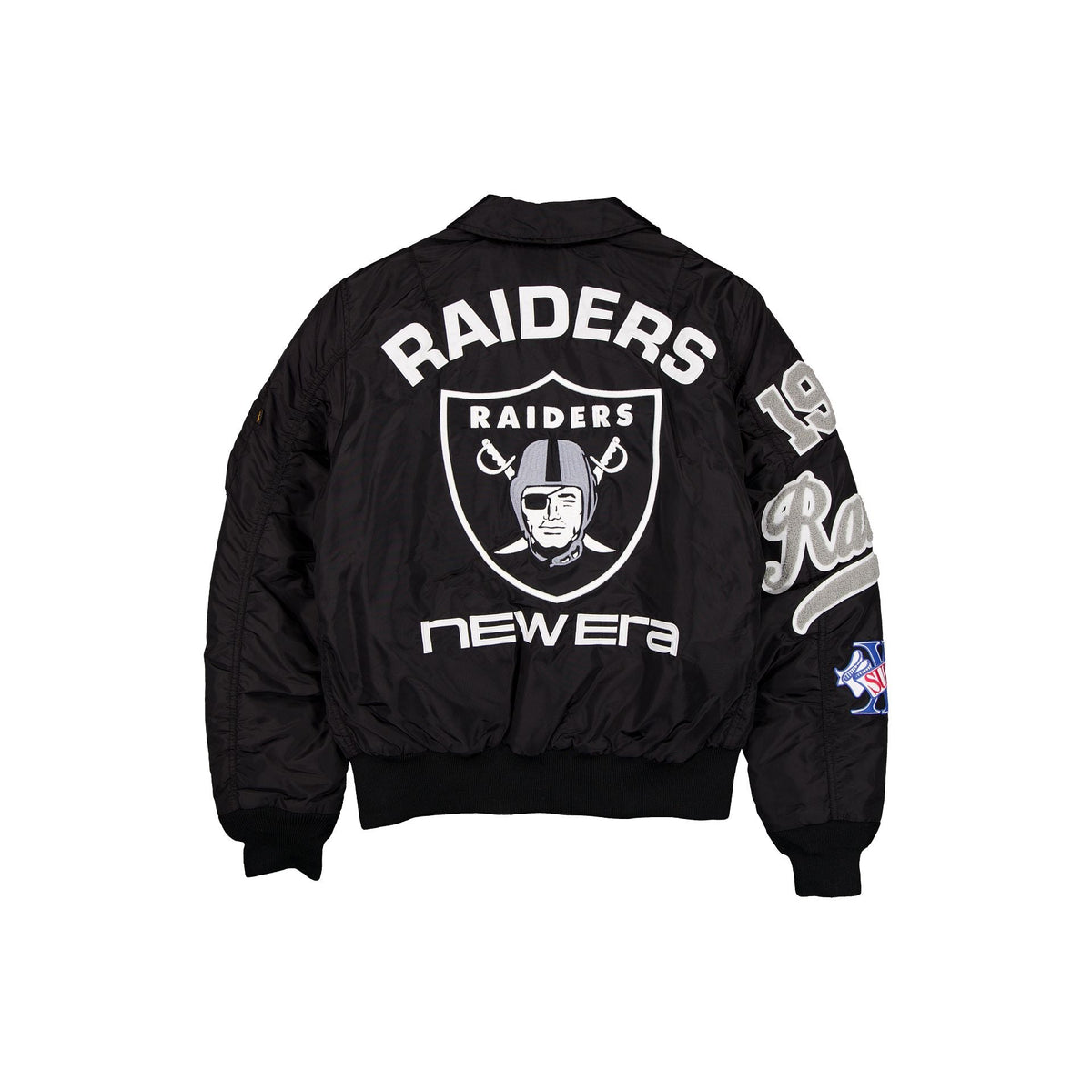 Alpha Industries x Las Vegas Raiders MA-1 Flight Jacket