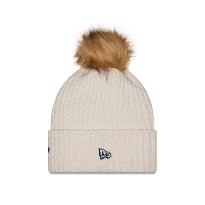 Dallas Cowboys Women's Sandy Linen Pom Knit Hat