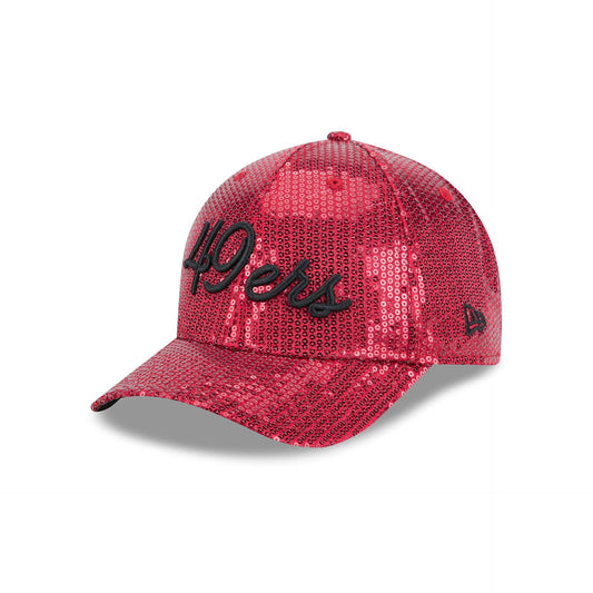 San Francisco 49ers Sequin Script Women's 9FORTY M-Crown Snapback Hat