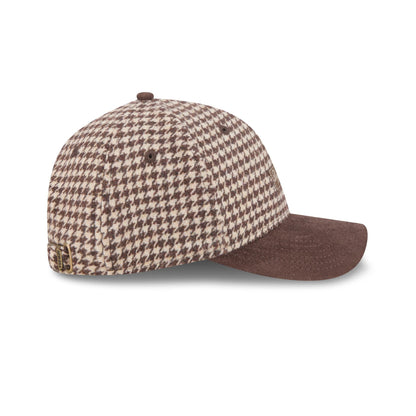 Buffalo Bills Brown Houndstooth Women's 9FORTY M-Crown Adjustable Hat