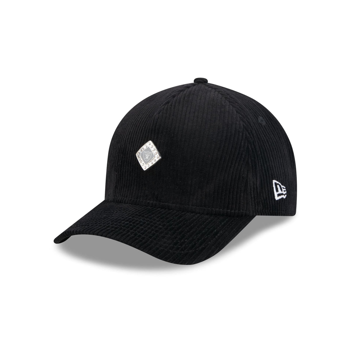 Las Vegas Raiders Corduroy Glam Women's 9FORTY M-Crown A-Frame Adjustable Hat