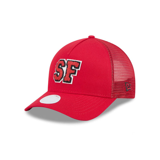San Francisco 49ers Scoreboard Women's 9FORTY M-Crown A-Frame Trucker Hat