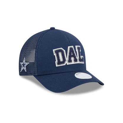 Dallas Cowboys Scoreboard Women's 9FORTY M-Crown A-Frame Trucker Hat