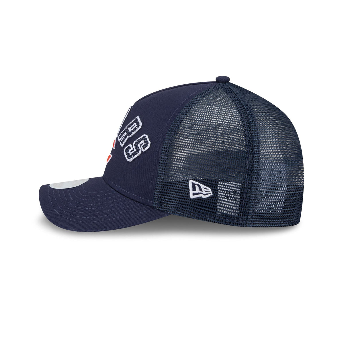 Chicago Bears Sequin Wordmark Women's 9FORTY M-Crown A-Frame Trucker Hat