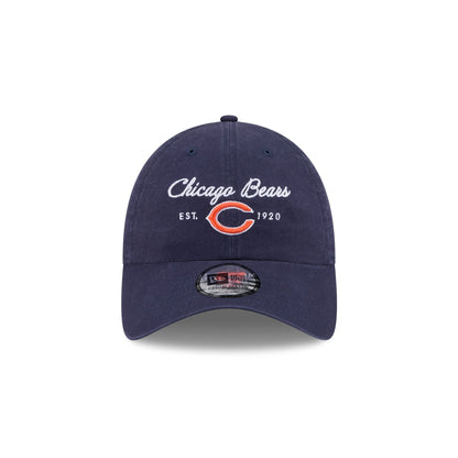 Chicago Bears Script Wordmark Casual Classic Adjustable Hat