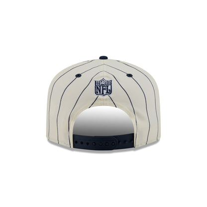 Dallas Cowboys Chrome White Pinstripe 19TWENTY Snapback Hat