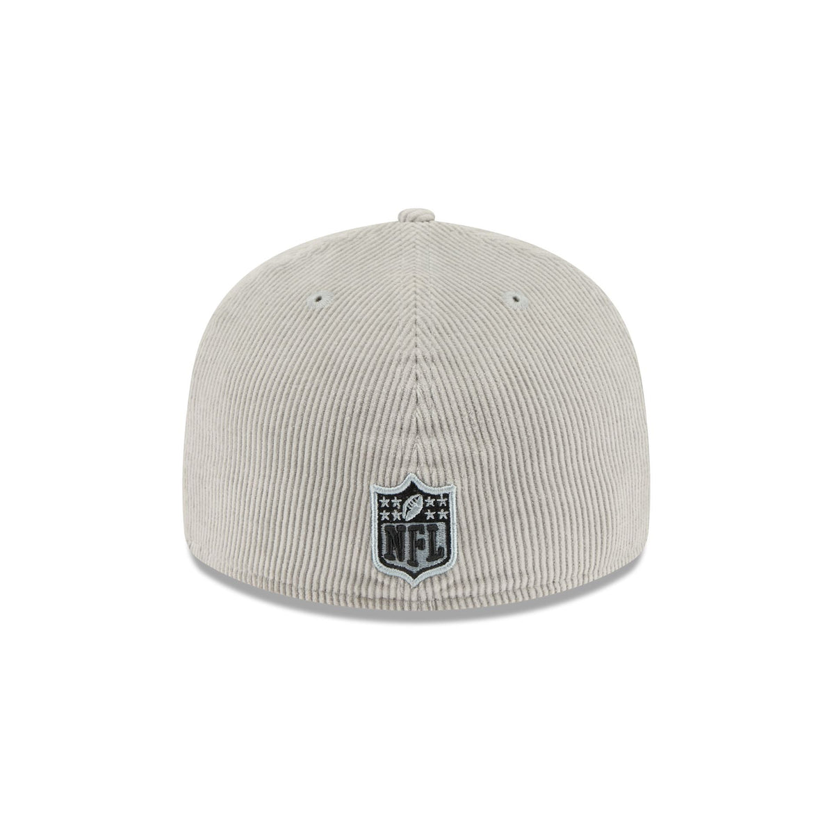 Las Vegas Raiders Light Gray Corduroy 59FIFTY Fitted Hat