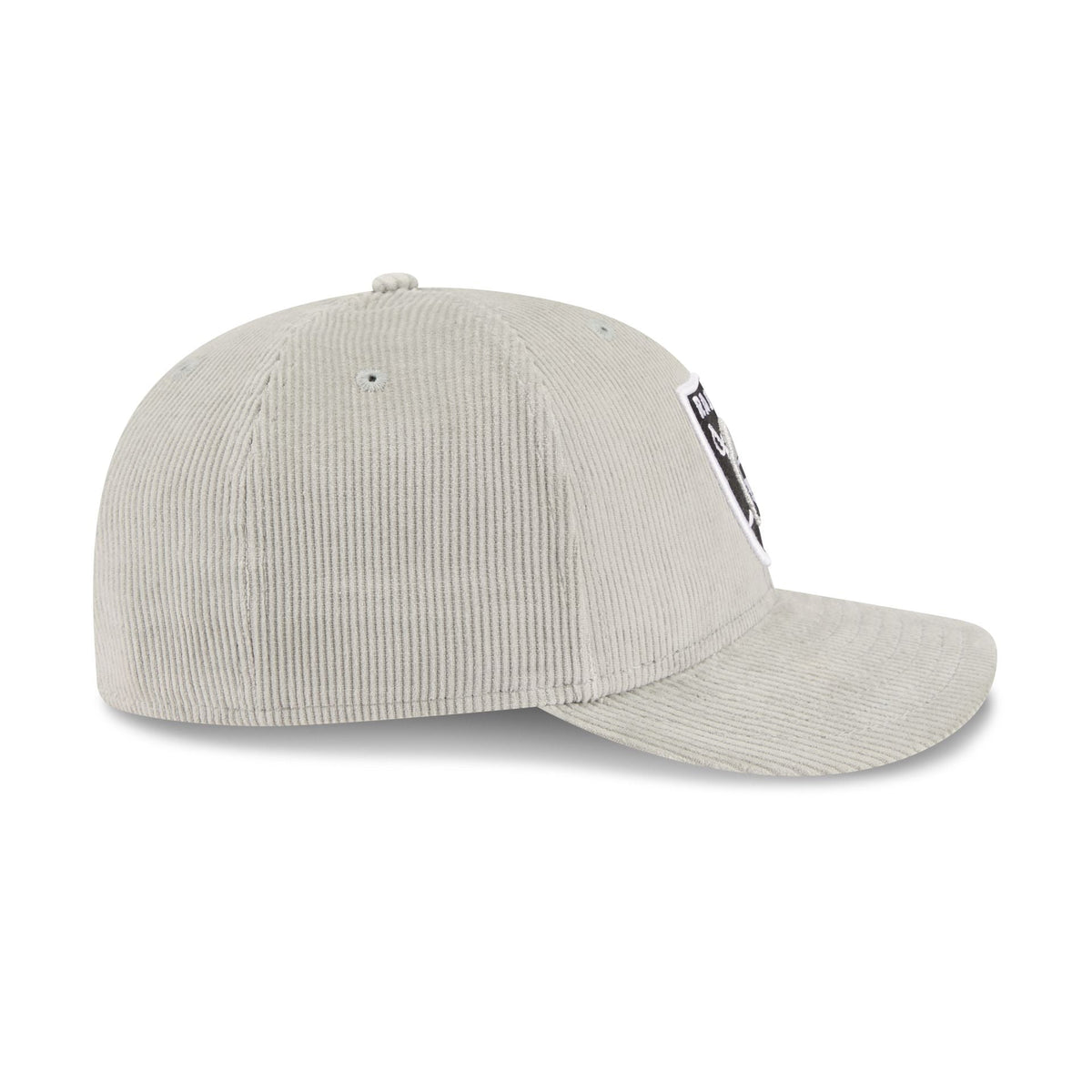 Las Vegas Raiders Light Gray Corduroy 59FIFTY Fitted Hat