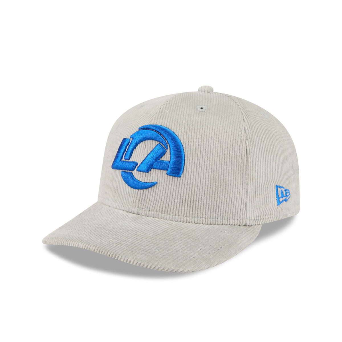 Los Angeles Rams Light Gray Corduroy 59FIFTY Fitted Hat