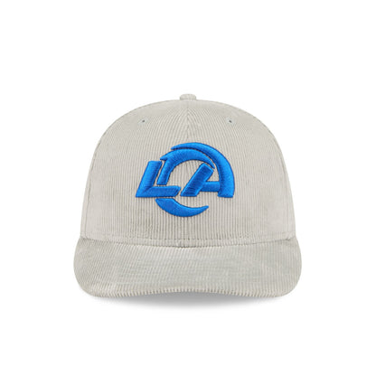 Los Angeles Rams Light Gray Corduroy 59FIFTY Fitted Hat