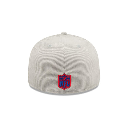 Buffalo Bills Light Gray Corduroy 59FIFTY Fitted Hat