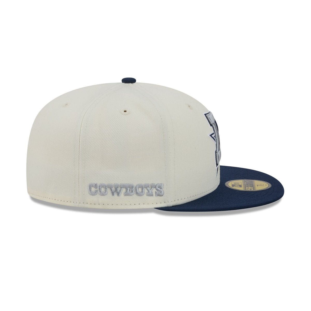 Dallas Cowboys Deceptor Chrome White 59FIFTY Fitted Hat