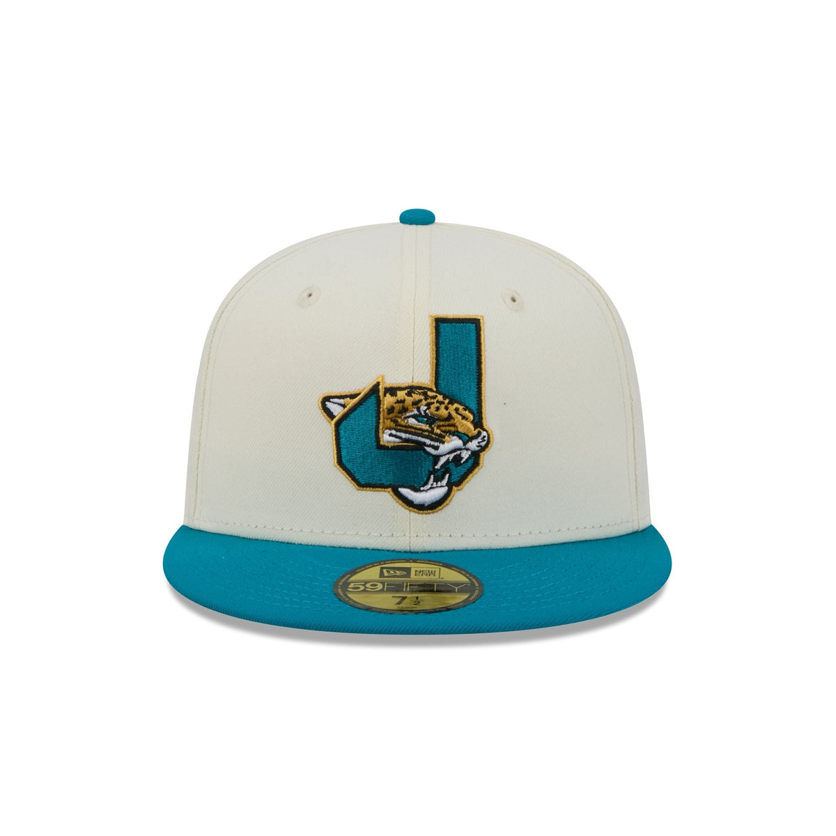 Jacksonville Jaguars Deceptor Chrome White 59FIFTY Fitted Hat