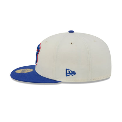 Buffalo Bills Deceptor Chrome White 59FIFTY Fitted Hat