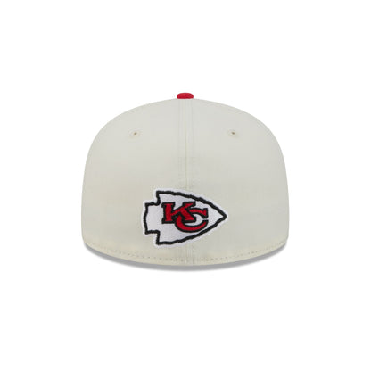 Kansas City Chiefs Deceptor Chrome White 59FIFTY Fitted Hat