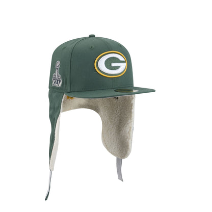 Green Bay Packers Dog Ear 59FIFTY Fitted Hat