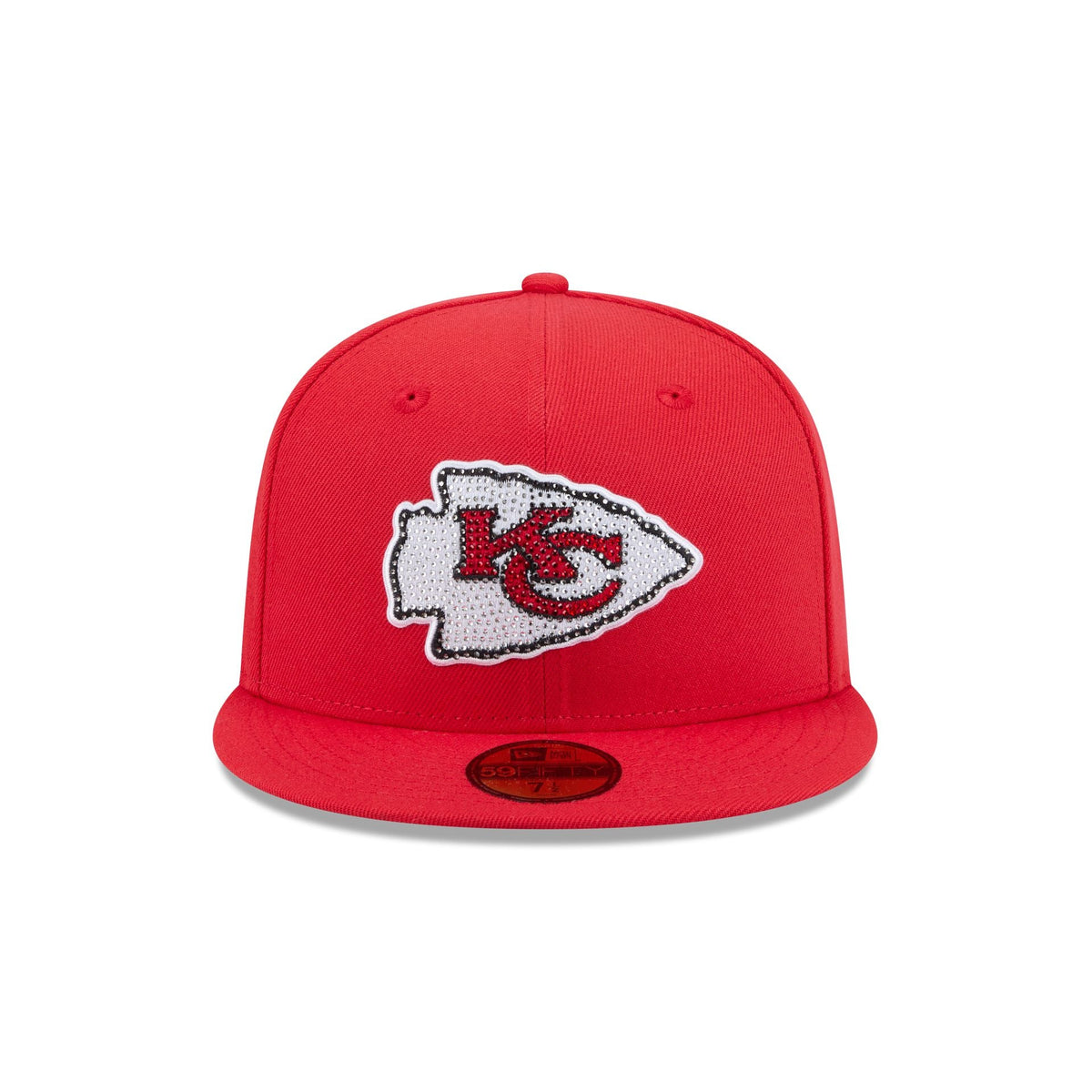Kansas City Chiefs Rhinestone Badge 59FIFTY Fitted Hat