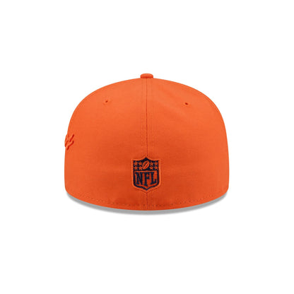 Denver Broncos Side Script 59FIFTY Fitted Hat