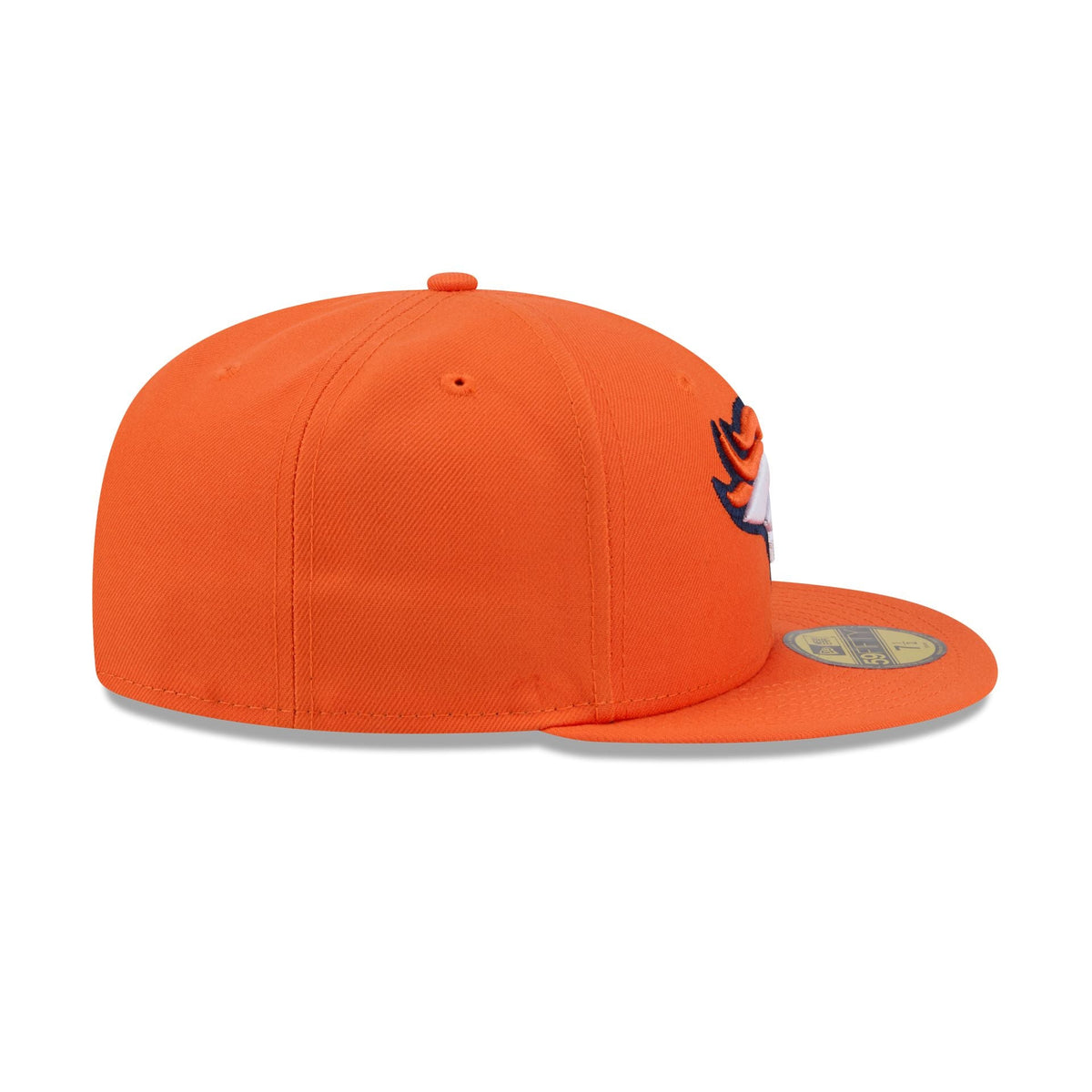 Denver Broncos Side Script 59FIFTY Fitted Hat