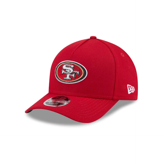 San Francisco 49ers Rhinestone Patch 9FORTY M-Crown A-Frame Snapback Hat