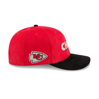 Kansas City Chiefs Two Tone Corduroy 9FIFTY Snapback Hat