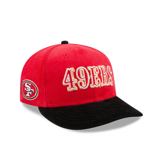 San Francisco 49ers Two Tone Corduroy 9FIFTY Snapback Hat