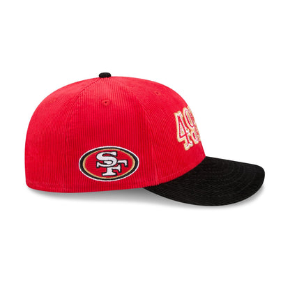 San Francisco 49ers Two Tone Corduroy 9FIFTY Snapback Hat