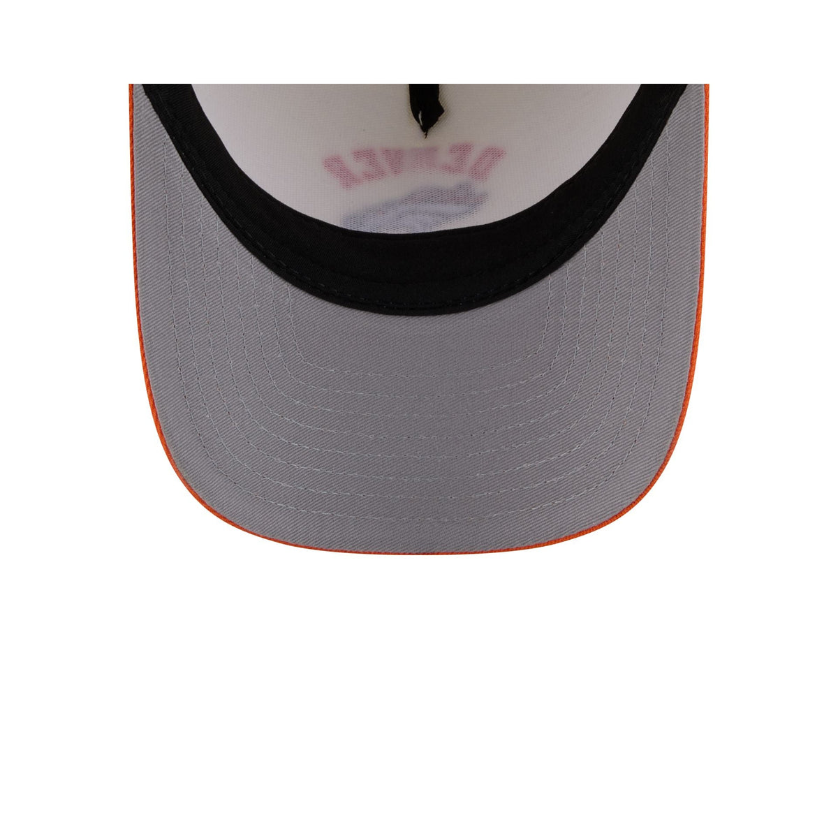 Denver Broncos Arched Graphic Chrome White 9FORTY M-Crown A-Frame Snapback Hat