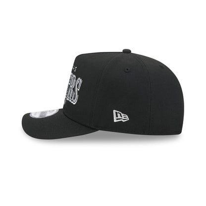 Las Vegas Raiders Gold Laurel Black 9FIFTY A-Frame Snapback Hat