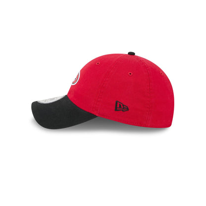 San Francisco 49ers Mini Logo Two Tone Casual Classic Adjustable Hat