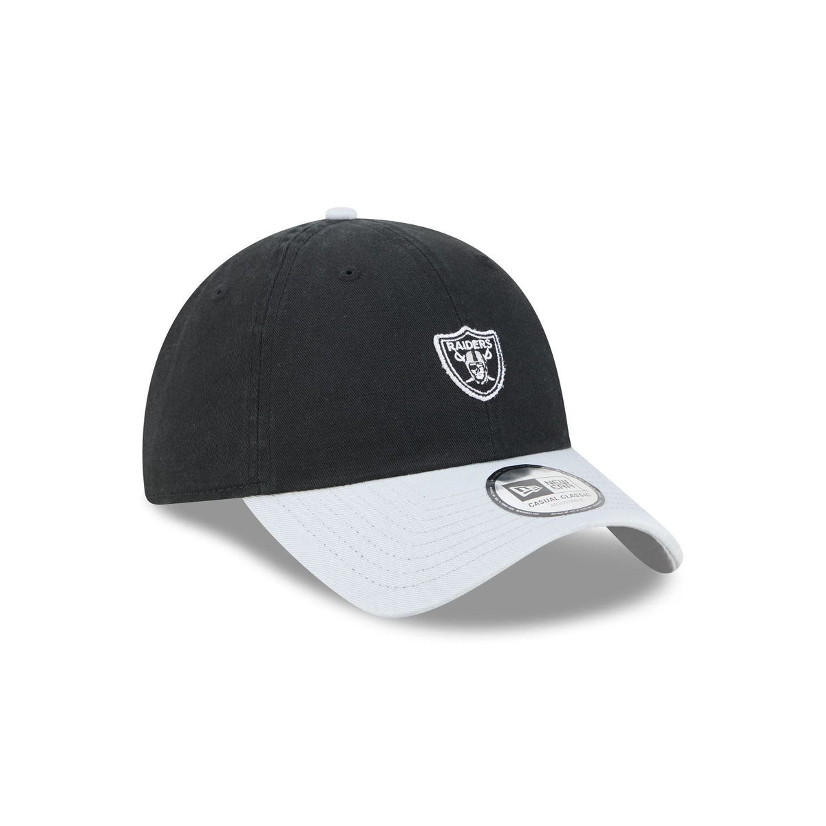 Las Vegas Raiders Mini Logo Two Tone Casual Classic Adjustable Hat