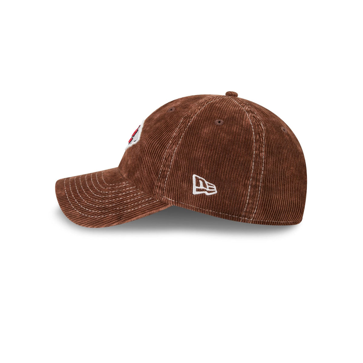 Kansas City Chiefs Washed Brown Corduroy Casual Classic Adjustable Hat