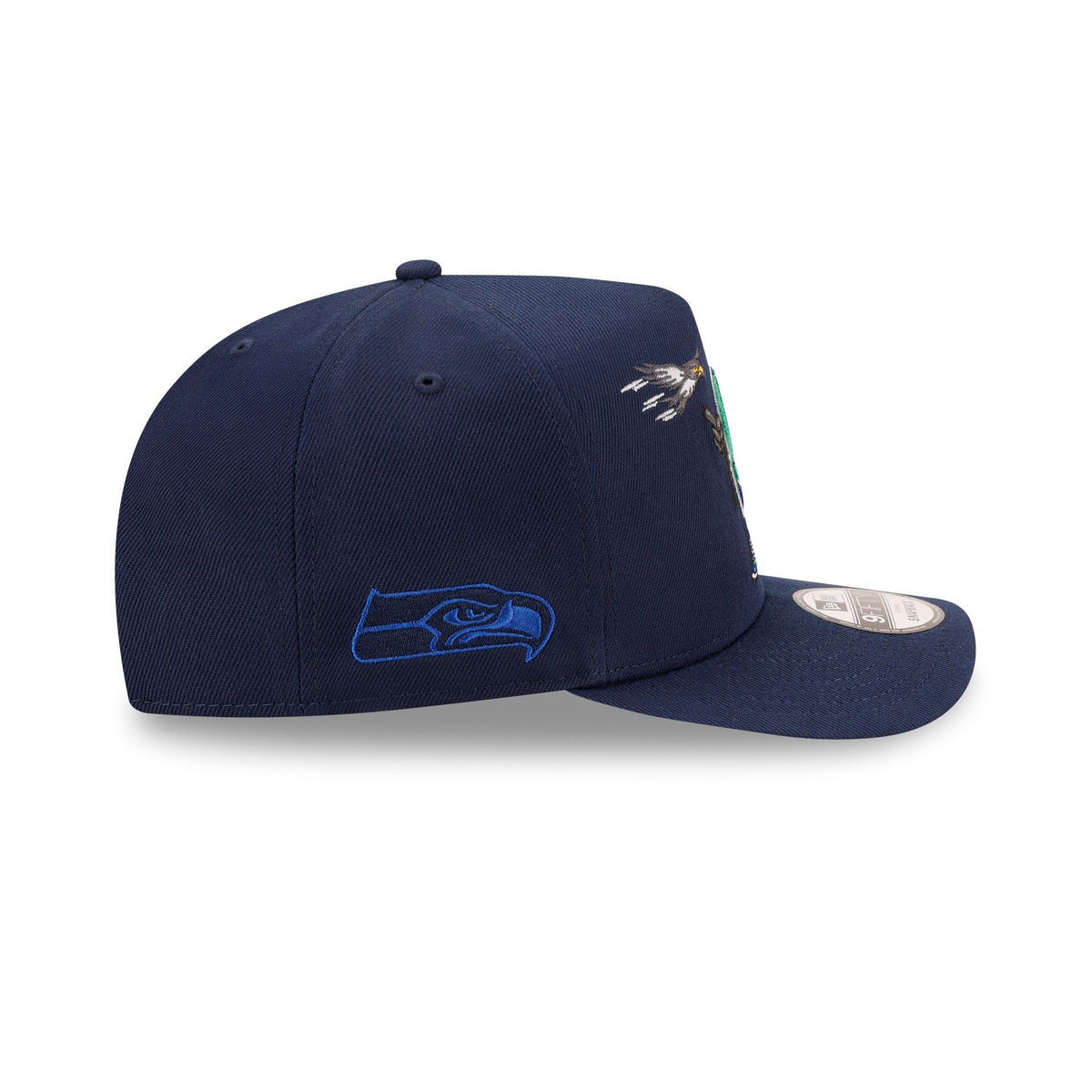 Seattle Seahawks Cartoon 9FIFTY A-Frame Snapback Hat