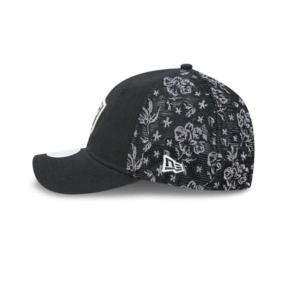 Las Vegas Raiders Floral Mesh Women's 9FORTY M-Crown Trucker Hat