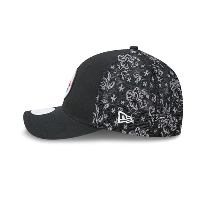 Pittsburgh Steelers Floral Mesh Women's 9FORTY M-Crown Trucker Hat