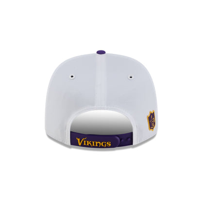 Minnesota Vikings 2026 Sideline White 9SEVENTY Stretch-Snap Hat