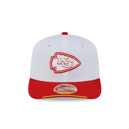 Kansas City Chiefs 2026 Sideline White 9SEVENTY Stretch-Snap Hat