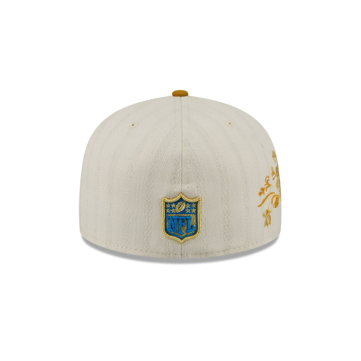 Detroit Lions Chrome Herringbone 59FIFTY Fitted Hat