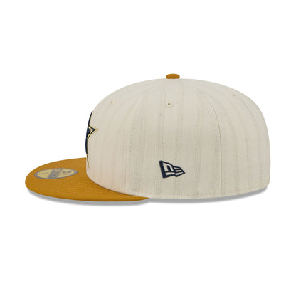 Dallas Cowboys Chrome Herringbone 59FIFTY Fitted Hat