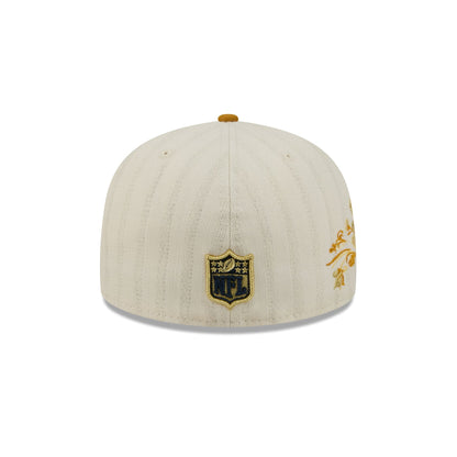Dallas Cowboys Chrome Herringbone 59FIFTY Fitted Hat