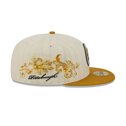 Pittsburgh Steelers Chrome Herringbone 59FIFTY Fitted Hat