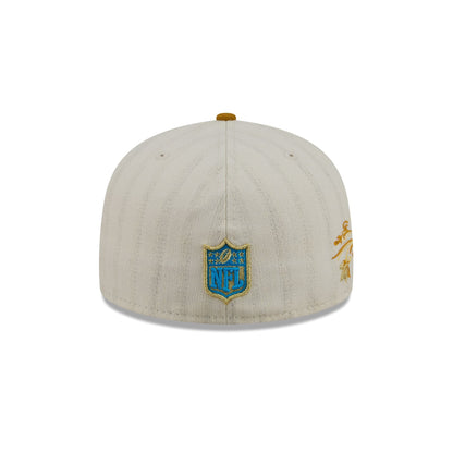 Carolina Panthers Chrome Herringbone 59FIFTY Fitted Hat