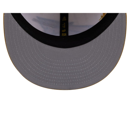 Carolina Panthers Chrome Herringbone 59FIFTY Fitted Hat