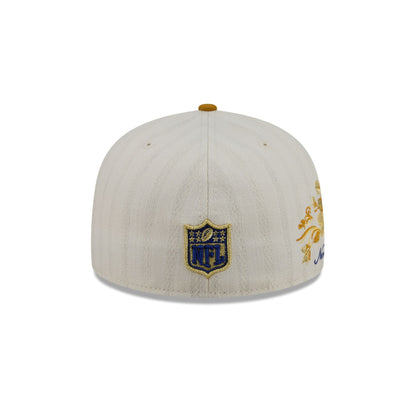 New York Giants Chrome Herringbone 59FIFTY Fitted Hat