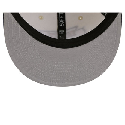 Kansas City Chiefs Chrome White Basic 59FIFTY Fitted Hat